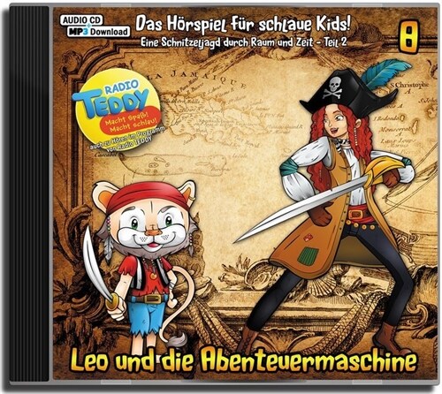 Leo und die Abenteuermaschine / Leo und die Abenteuermaschine Folge 8, m. 1 Audio-CD, m. 1 Beilage, 1 Audio-CD, MP3 Format (CD-Audio)