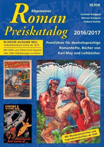 Allgemeiner Roman Preiskatalog 2016/2017 (Paperback)