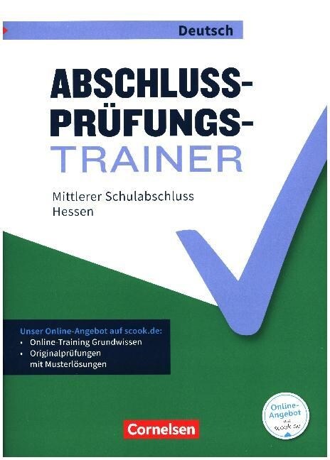 Abschlussprufungstrainer Deutsch - Hessen 10. Schuljahr - Mittlerer Schulabschluss (Paperback)