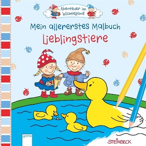 Abenteuer im Wichtelland - Mein allererstes Malbuch. Lieblingstiere (Paperback)