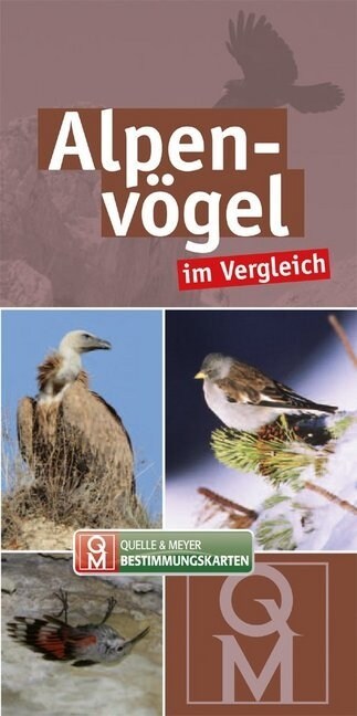 Alpenvogel im Vergleich, Bestimmungskarten (Cards)