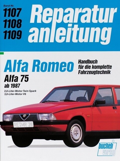 Alfa-Romeo 75 (ab 1987) (Paperback)