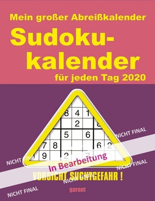 Abreißkalender Sudoku 2020 (Calendar)