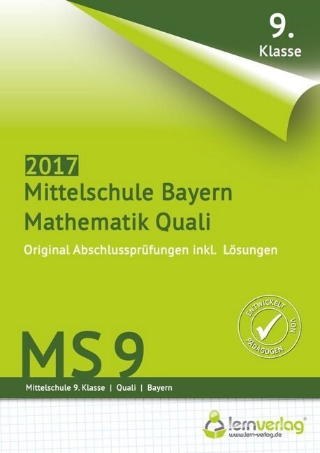 Abschlussprufung Mathematik Quali Mittelschule Bayern 2017 (Paperback)