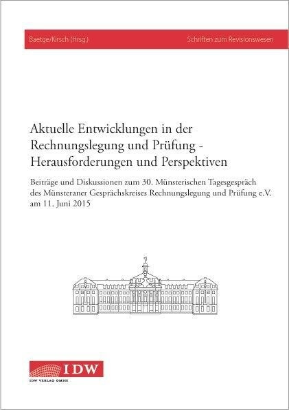 Aktuelle Entwicklungen in der Rechnungslegung und Prufung - Herausforderungen und Perspektiven (Hardcover)