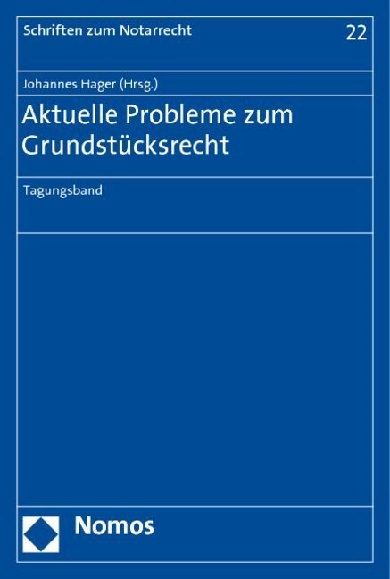 Aktuelle Probleme zum Grundstucksrecht (Paperback)