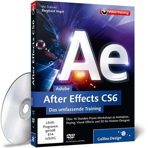 Adobe After Effects CS6, DVD-ROM (DVD-ROM)