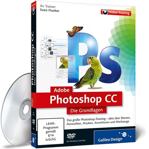 Adobe Photoshop CC - Die Grundlagen, DVD-ROM (DVD-ROM)