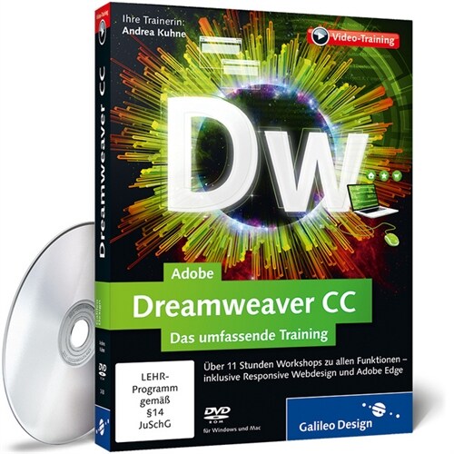 Adobe Dreamweaver CC - Das umfassende Training, DVD-ROM (DVD-ROM)