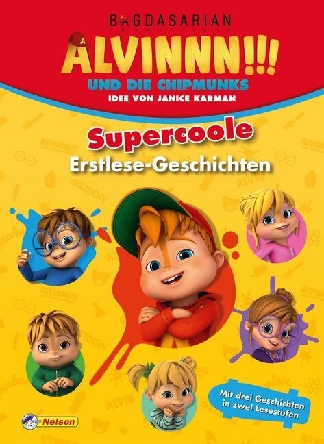 Alvinnn!!! und die Chipmunks - Supercoole Erstlese-Geschichten (Hardcover)