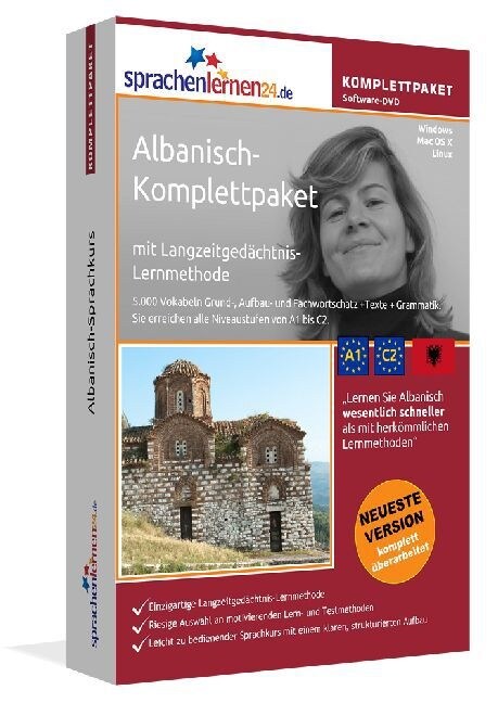 Albanisch-Komplettpaket, DVD-ROM (DVD-ROM)