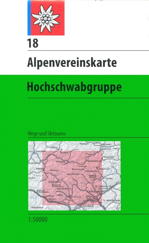 Alpenvereinskarte Hochschwabgruppe (Sheet Map)