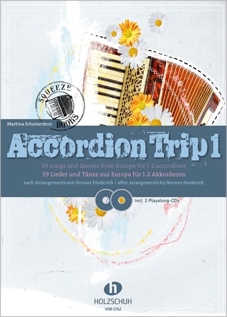 Accordion Trip, fur 1-2 Akkordeons, m. 2 Audio-CDs. Bd.1 (Sheet Music)