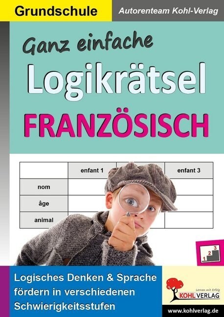 Ganz einfache Logikratsel Franzosisch (Paperback)