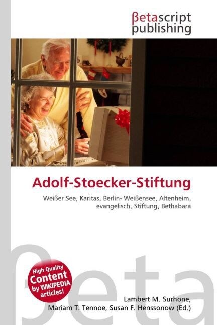 Adolf-Stoecker-Stiftung (Paperback)