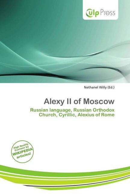 Alexy II of Moscow (Paperback)