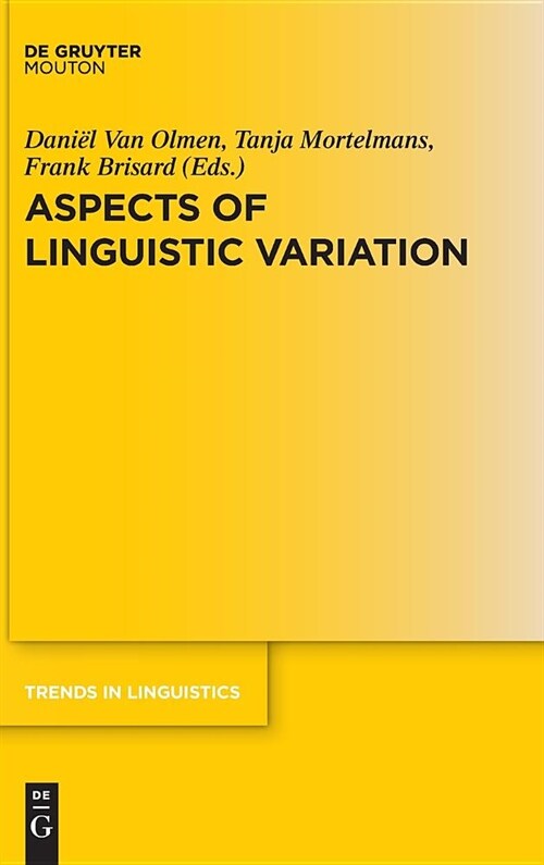 Aspects of Linguistic Variation (Hardcover)