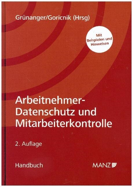 Arbeitnehmer-Datenschutz und Mitarbeiterkontrolle (Hardcover)