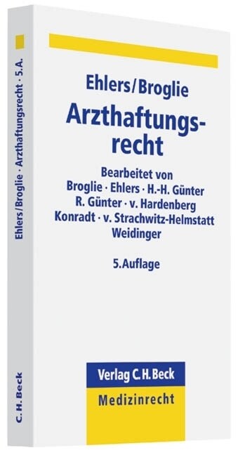 Arzthaftungsrecht (Paperback)