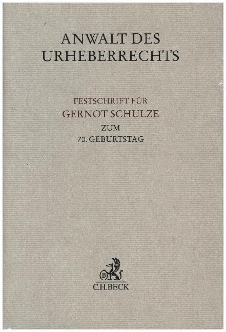 Anwalt des Urheberrechts (Hardcover)