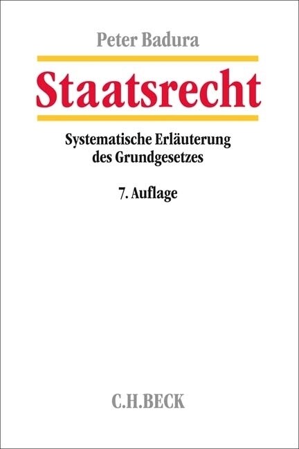 Staatsrecht (Paperback)