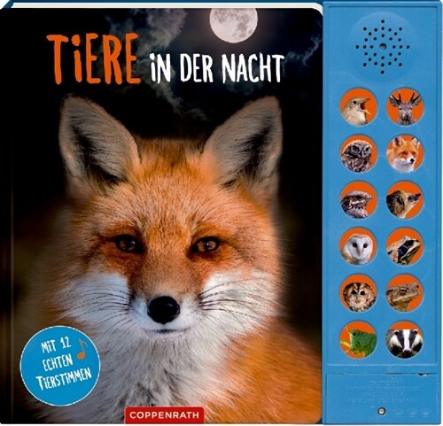 Tiere in der Nacht, m. Soundeffekten (Board Book)