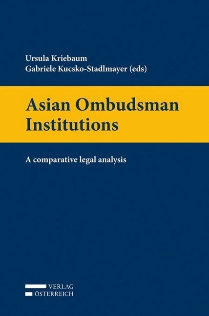 Asian Ombudsman Institutions (Paperback)