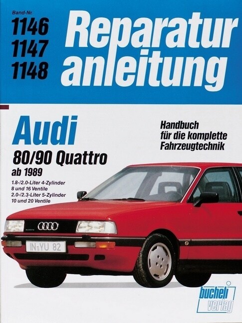 Audi 80/90 Quattro (ab 1989) (Paperback)