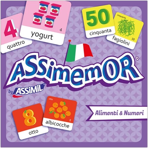 Assimemor, Alimenti & Numeri - Speisen & Zahlen (Kinderspiel) (Game)