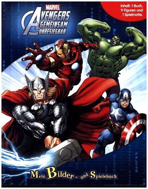 Avengers 2, Spielbuch + 9 Spielfiguren + Spielmatte (Toy)