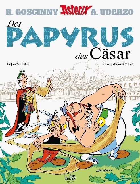 Asterix - Der Papyrus des Casar (Hardcover)