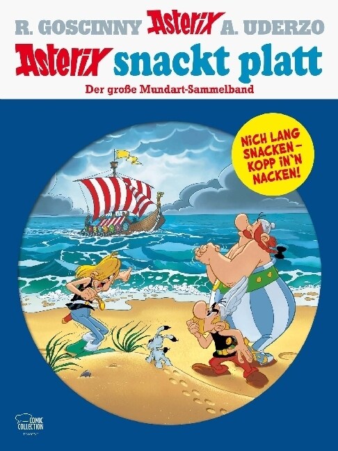 Asterix snackt Platt (Hardcover)