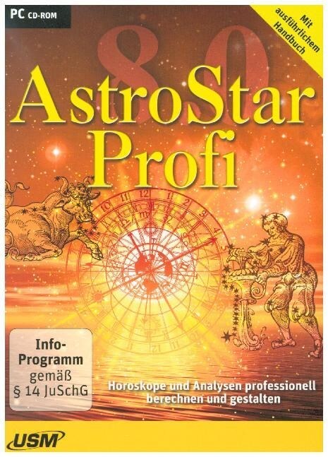 AstroStar Profi 8.0, 1 CD-ROM (CD-ROM)