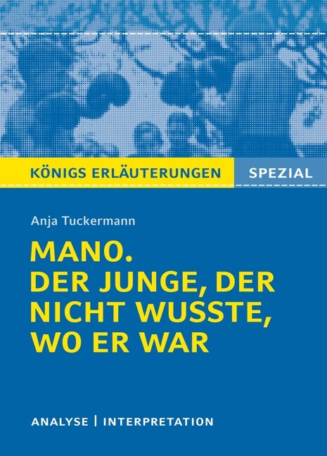 Anja Tuckermann Mano. Der Junge, der nicht wusste, wo er war (Paperback)