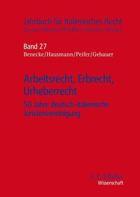 Arbeitsrecht, Erbrecht, Urheberrecht (Paperback)