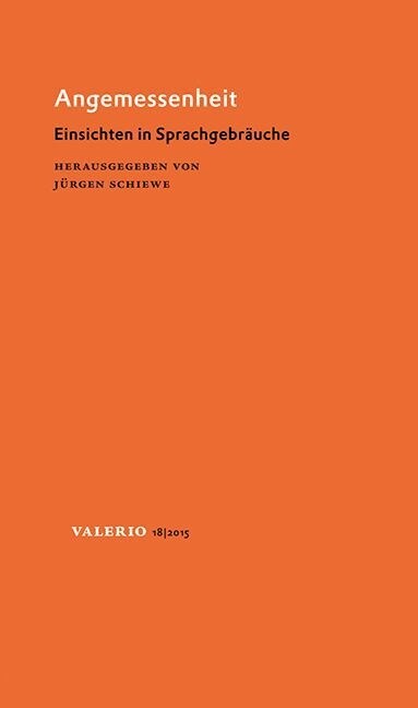 Angemessenheit (Paperback)