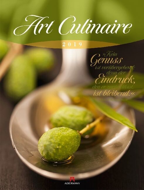 Art Culinaire 2019 (Calendar)