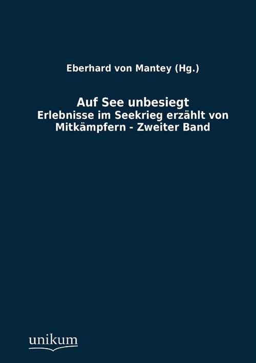 Auf See Unbesiegt (Paperback)