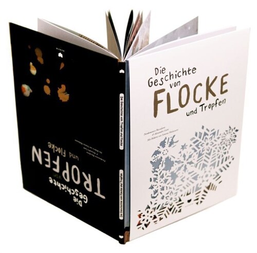 Die Geschichte von Flocke und Tropfen. Die Geschichte von Tropfen und Flocke (Hardcover)