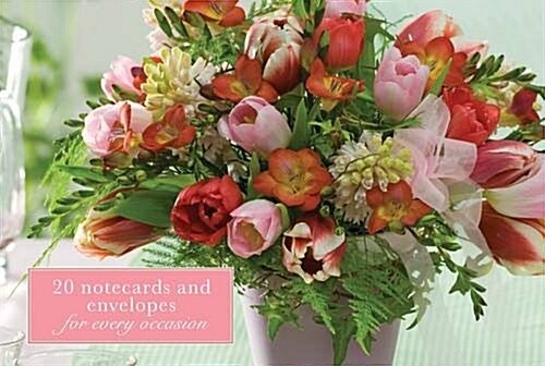 Card Box of 20 Notecards and Envelopes: Freesias (Cards)