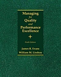 Managing for Quality and Performance Excellence (Hardcover, 9)