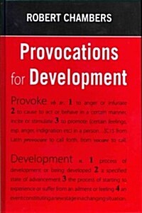 Provocations for Development (Hardcover)