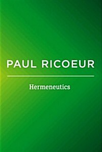 Hermeneutics : Writings and Lectures (Paperback)