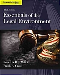 Cengage Advantage Books: Essentials of the Legal Environment (Paperback, 4, Revised)