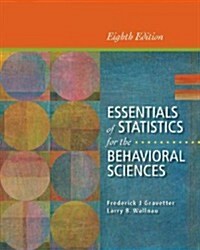 [중고] Essentials of Statistics for the Behavioral Sciences (Paperback, 8)