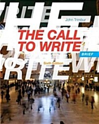 The Call to Write, Brief (Paperback, 6)