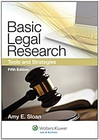 Basic Legal Research: Tools and Strategies, 5th Edition (Paperback, 5, Revised)