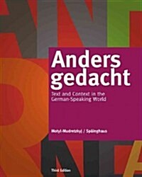 Anders Gedacht: Text And Context In The German-Speaking World (Paperback, 3)