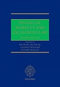Financial Markets and Exchanges Law (Hardcover, 2 Revised edition)