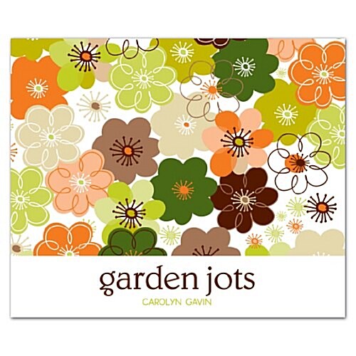 Garden Jots: Quicknotes -- Greeting, Thank You & Invitation Cards in a Reuseable Flip-Top Box Decorated with Modern Illustrations (Hardcover)